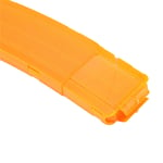 22 Dart EVA Soft Bullet Clip Darts Plastic Gun Toy Cartridge Holder (Orange)