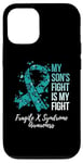 Coque pour iPhone 12/12 Pro My Son's Fight Is My Fight Fragile X Syndrome Sensibilisation