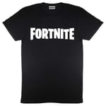 Fortnite Womens/Ladies Logo Boyfriend T-Shirt - L