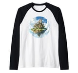 Nice Castle in the Sky Costume Raglan Baseball Tee