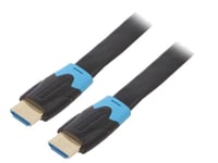 Cable HDMI 2.0 prise male des deux cotes UHD 4K 3D 3m - Noir