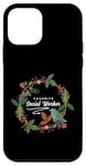 Coque pour iPhone 12 mini Fleur de remerciement pour remise de diplôme