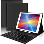 AZERTY Clavier pour iPad 9.7"", iPad 6ème/5ème Génération-2018/2017, iPad Air 2/1, iPad Pro 9.7, AZERTY Français (Noir)