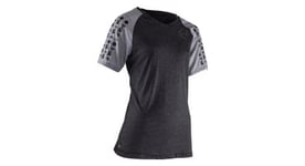 Maillot manches courtes femme leatt mtb all mountain 2 0 noir gris