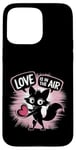 Coque pour iPhone 15 Pro Max Passion Is in the Air Adorable renard romantique Saint-Valentin