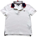 T-shirt enfant Tommy Hilfiger  Polo  Blanc - 5 ans