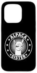 Coque pour iPhone 15 Pro Alpaga Sister Alpaga Farmer Alpaca Sister