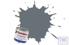 AA0059 Humbrol No 5 Dark Ad Grey Gloss Tinlet No 1 14ml