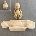 Khaki Newborn Photography Props Swaddle Sleeping Bag Soft Posing Props  Newborn