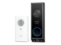 Eufy - Älykäs ovikello ja kello - kameralla - langaton - musta - Edge HomeBase Minillä