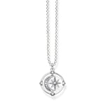 Thomas Sabo Women Necklace Star & Moon 925 Sterling Silver KE1985-643-14