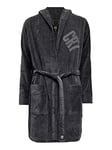 CR7 Cristiano Ronaldo Basic Men's Bathrobe, Grey, XL