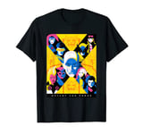 Marvel X-Men Super Heroes Illustration Mutant and Proud T-Shirt