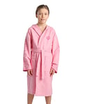 arena Zeal Plus Junior Boys' and Girls' Microfibre Bathrobe, Microfibre Bathrobe with Hood and Pockets, Unisex Quick-drying Bathrobe, Comfortable and Lightweight