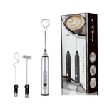 Electric Milk Frothers Handheld  Blender USB  Coffee Maker Whisk Mixer7813