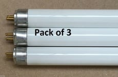 3 x Crompton 24w tube T5 lighting 865 Daylight 6500K SAD 550mm 1950lm TL5 HO