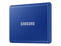 Samsung Portable Ssd T7 2tb Gen 2 Usb Type-c Blå