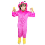 Kids Poppy Playtime Huggy Wuggy Cosplay Cosplay Kostym pink L