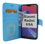 New Standcase Wallet Xiaomi Redmi 8/8A (Ljusblå)