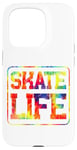 iPhone 15 Pro Skate Tie Dye Vintage 80S 90S Retro Case