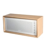 JACKWS Bluetooth Speaker, Wooden Mini Retro TFcard FM Radio 10W Wireless Subwoofer Sound Bot 10 Hours Play