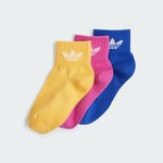 adidas Mid Ankle Socks 3 Pair Pack Kids