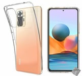 Housse etui coque gel fine Xiaomi Redmi Note 10 Pro + film ecran - TRANSPARENT T