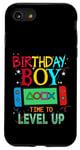 Coque pour iPhone SE (2020) / 7 / 8 Jeu vidéo Level Up Birthday Boy