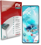 atFoliX 3x Screen Protector for Xiaomi Poco F5 Protective Film clear&flexible