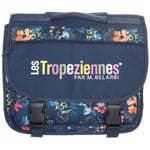 Cartable Les Tropéziennes par M Belarbi  Cartable Les Tropeziennes ref_trop43783 Bleu 38*30*14