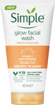 Simple Protect 'N' Glow Express Glow Clay Polish Cleanser skin naturally glowing