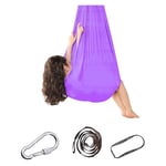 YANFEI Indoor Therapy Swing for Kids, Hammock Chair Hanging Rope Sensory Great for Autism, ADHD, Aspergers, and SPD, Has a Calming Effect on Children Needs