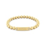 Tommy Hilfiger Jewelry Bracelet en perles pour Femme en Acier inoxidable, Or Jaune ou Or Rouge