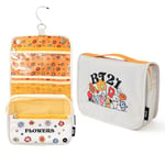 Grupo Erik - Trousse de Toilette Voyage BT21 - Avec Crochet de Suspension | Vanity Voyage, Trousse à Maquillage, Trousse de Toilette Femme, Homme et Enfant