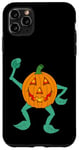 Coque pour iPhone 11 Pro Max Orange Happy Jack O'Lantern