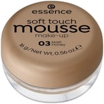 Essence Foundation & base Soft Touch Mousse Foundation Make-up - 03 Matt Honey