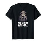 Cat is my spirit animal angry cat T-Shirt