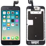 NOIR Complet Ecran LCD pour iphone 6S 4.7" Vitre Tactile sur Châssis + Bouton Home Caméra Avant Écouteur Grille Pièces