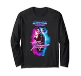 Stranger Things 80s Airbrush Babysitter Steve Harrington Axe Long Sleeve T-Shirt