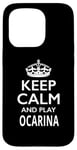 iPhone 15 Pro Ocarina Player / Ocarina Beginner / Keep Calm Play Ocarina! Case