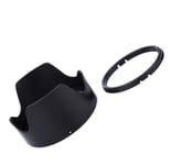 Premium Lens Hood to fit Canon RF 35mm F1.8 IS Macro STM Lens. Reversible Shade.