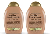 ogx� (formerly Organix) �Ever Straight Brazilian Keratin� smoothing shampoo 3...