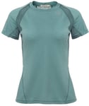 Aclima Lightwool Sports T-Shirt W's oil blue/north atlantic XS