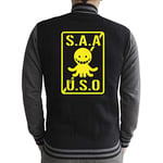 ABYSTYLE - Assassination Classroom - Teddy - S.A.A.U.S.O Homme Black/Dark Grey (XXL)