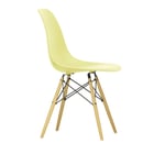 Vitra - Eames RE Plastic Chair DSW 92 Citron, Golden Maple - Matstolar - Charles & Ray Eames - Gul - Metall/Plast