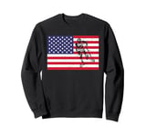 Best American Flag Stunt Scooter Designs Men Women Riders Sweatshirt