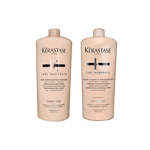 Kérastase Curl Manifesto Bain Hydratation Douceur 1000ml + Kerastase Curl Manifesto Fondant Hydration Essentielle 1000ml