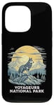 Coque pour iPhone 13 Pro Voyageurs National Park Grey Wolf Wildlife