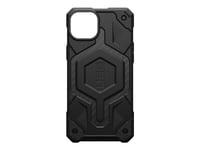 Uag Rugged Case For Apple Iphone 15 Plus [6.7-Inch] - Monarch Pro Carbon Fiber - Baksidesskydd För Mobiltelefon - Robust - Magsafe-Kompatibilitet - Gummi, Kolfiber, Skjuvningsplatta Av Polykarbonat - Kolfiber - För Apple Iphone 15 Plus