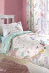 'Rainbow Unicorn' Childrens Duvet Cover Set